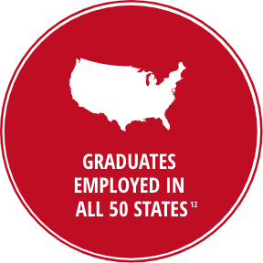 Graduates in all 50 states