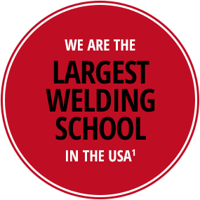 We are the largest welding school in the USA