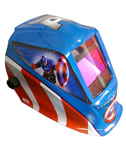 captain america welding mask