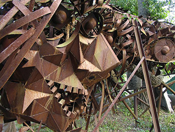 rustic welding sculptures