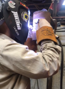 brandon perez welding hood