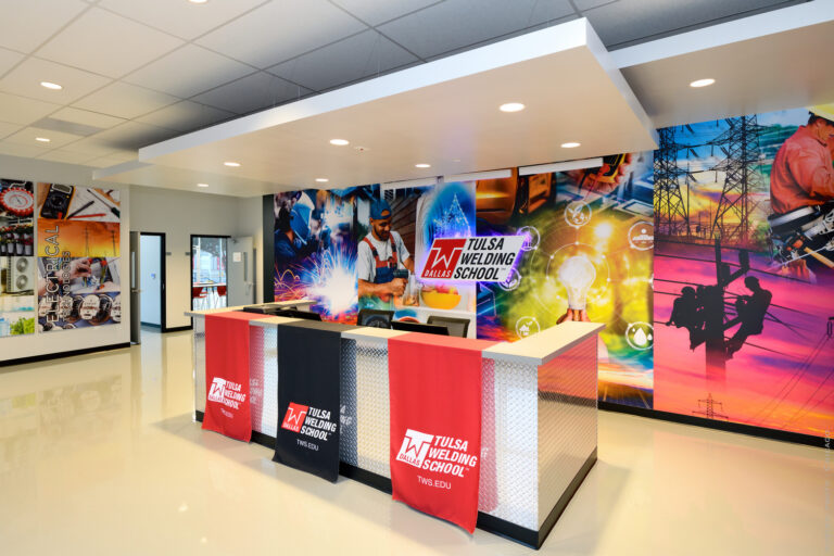 TWS Dallas Branded Interior - Reception