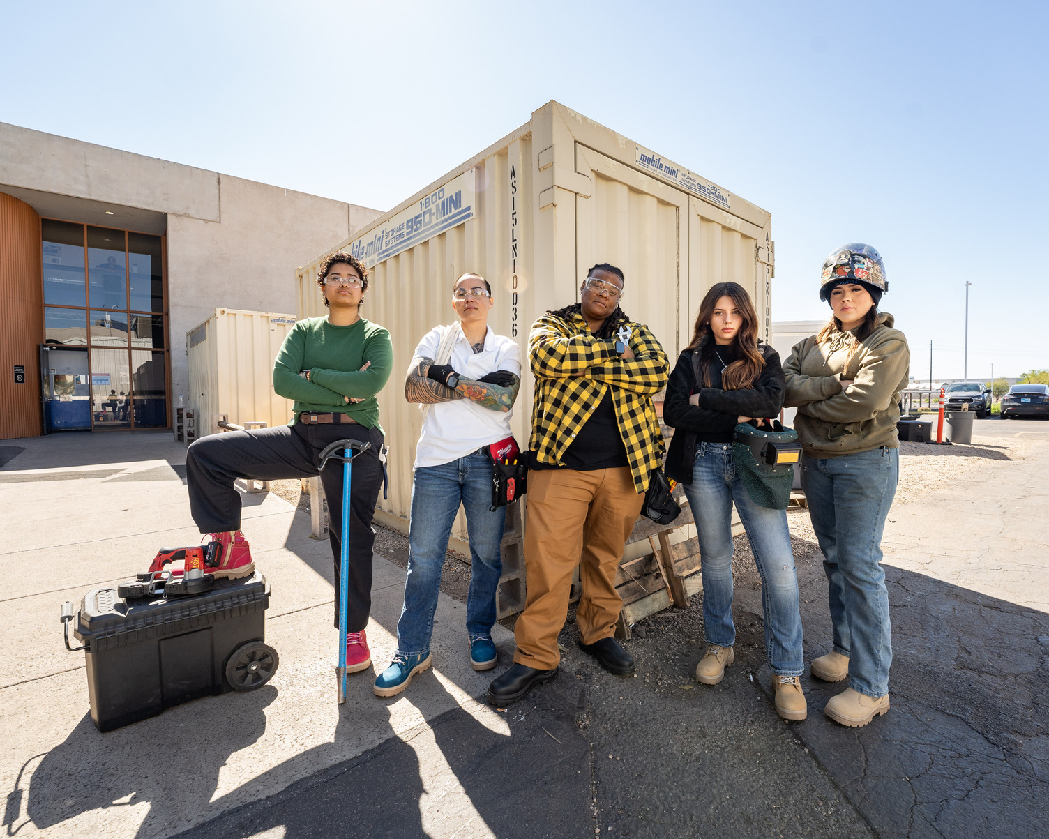 Group of students at TWS
