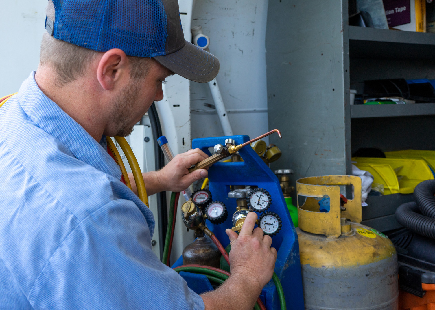 TWS HVAC working in Jacksonville