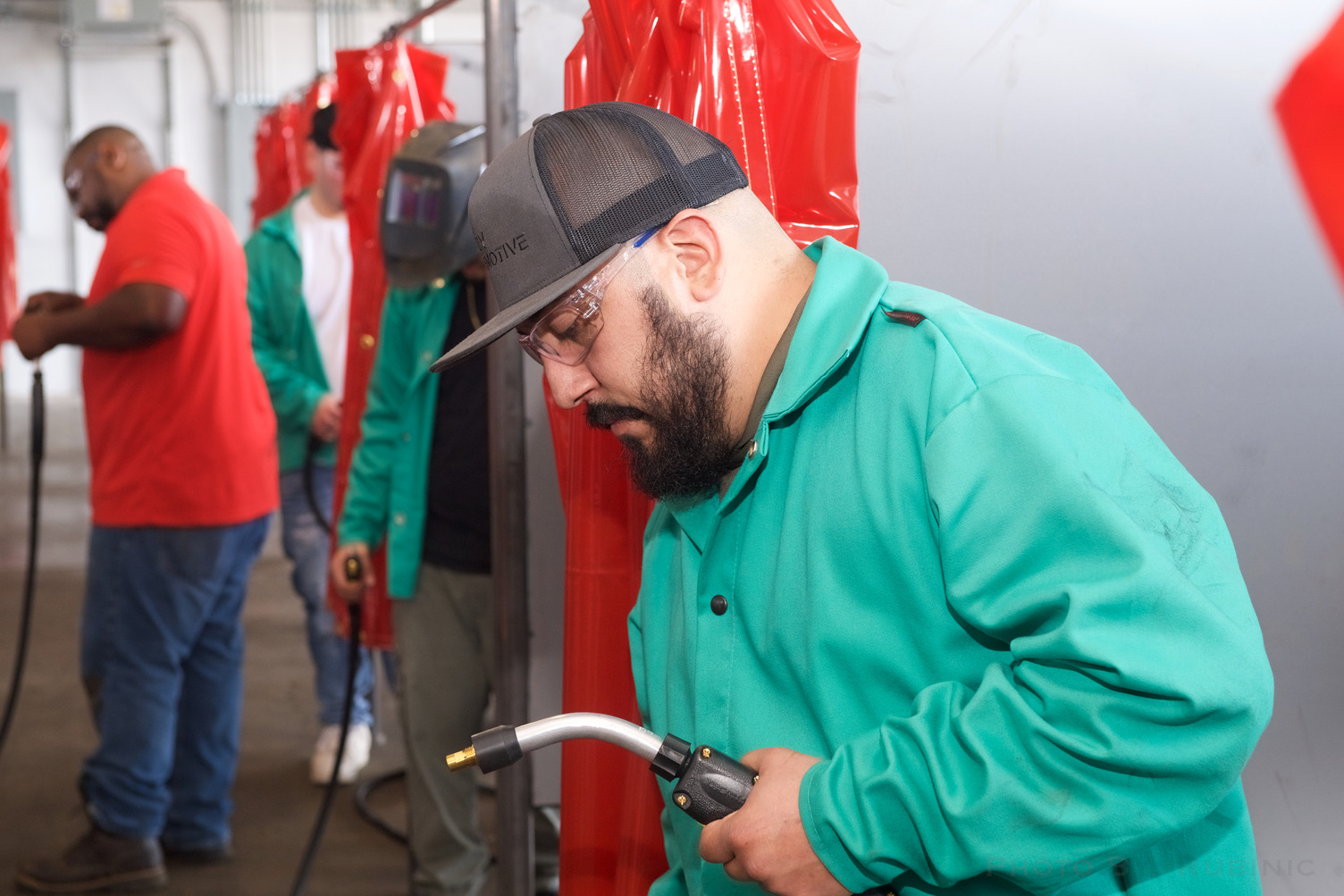 TWS Dallas welding student