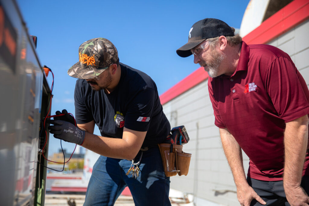 HVAC professionals from TWS