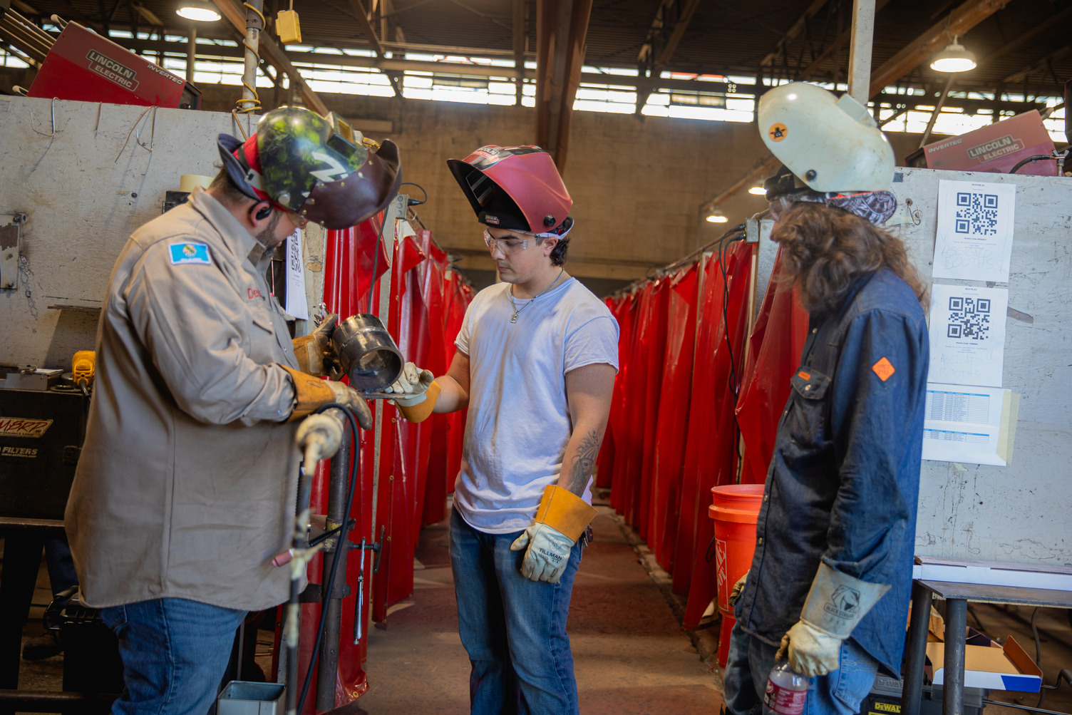 TWS electrical students