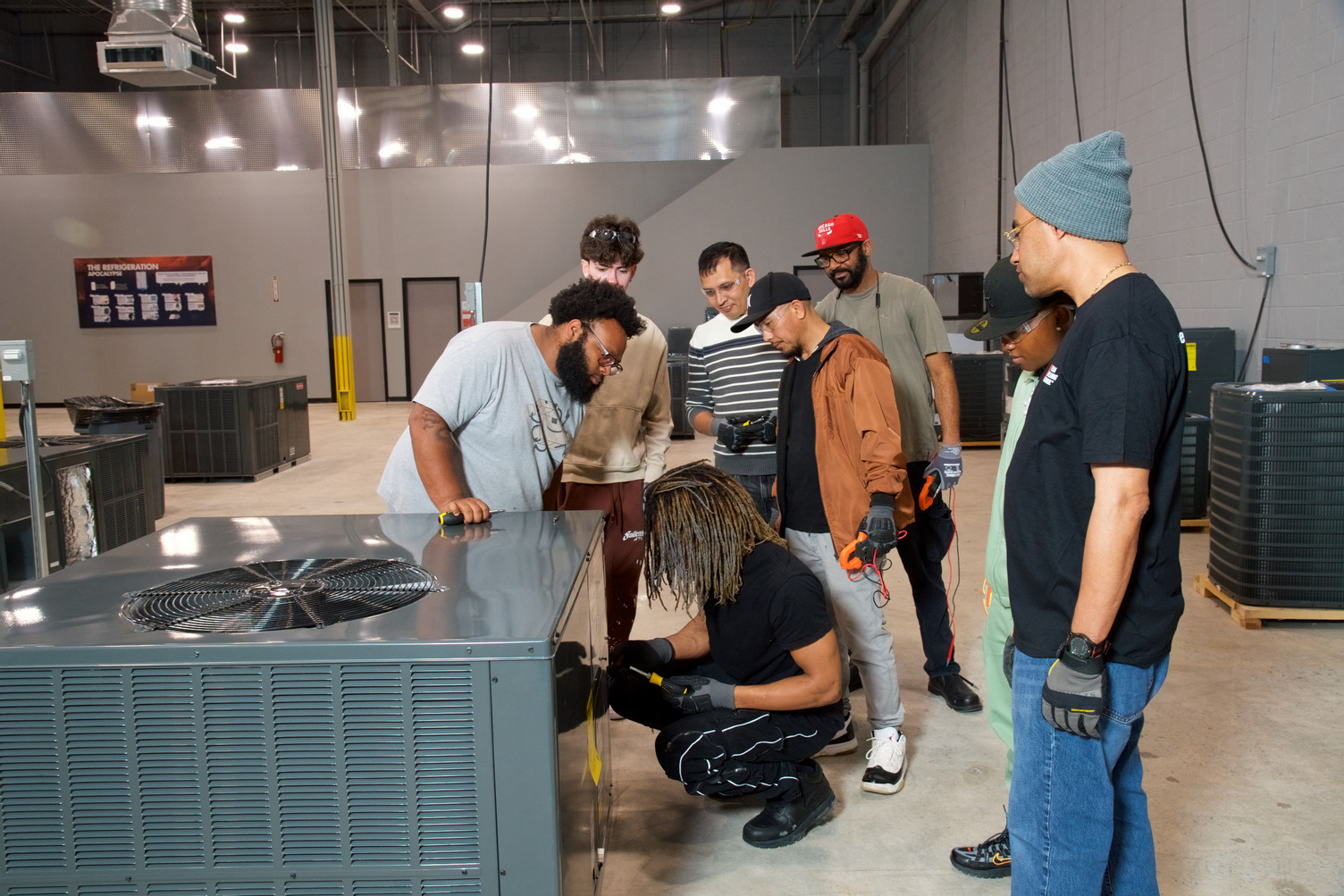 HVAC training at TWS Atlanta