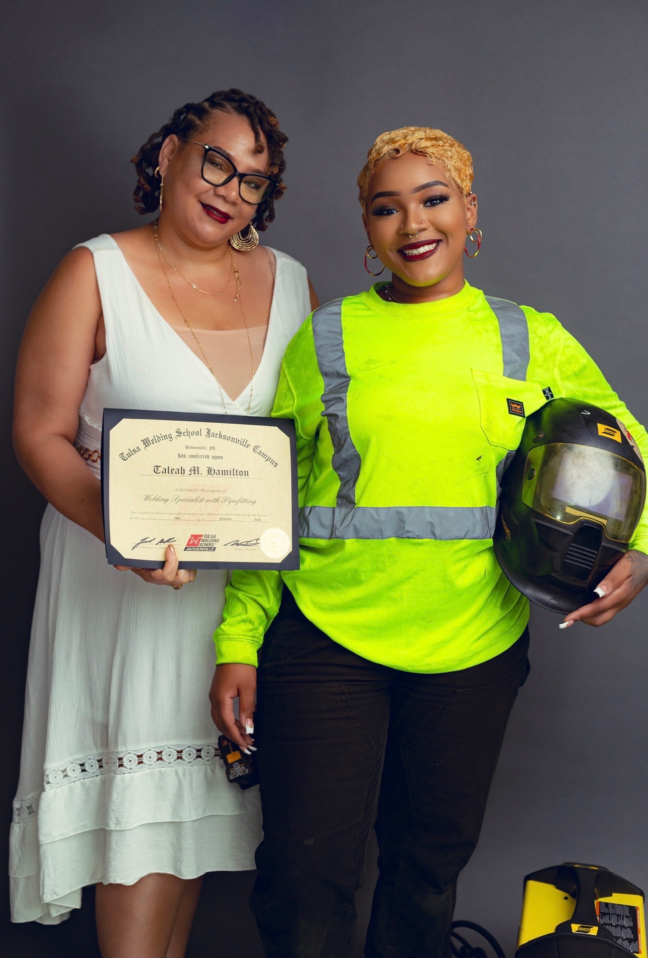 Graduate Connections - Meet TaLeah Hamilton | Tulsa Welding School