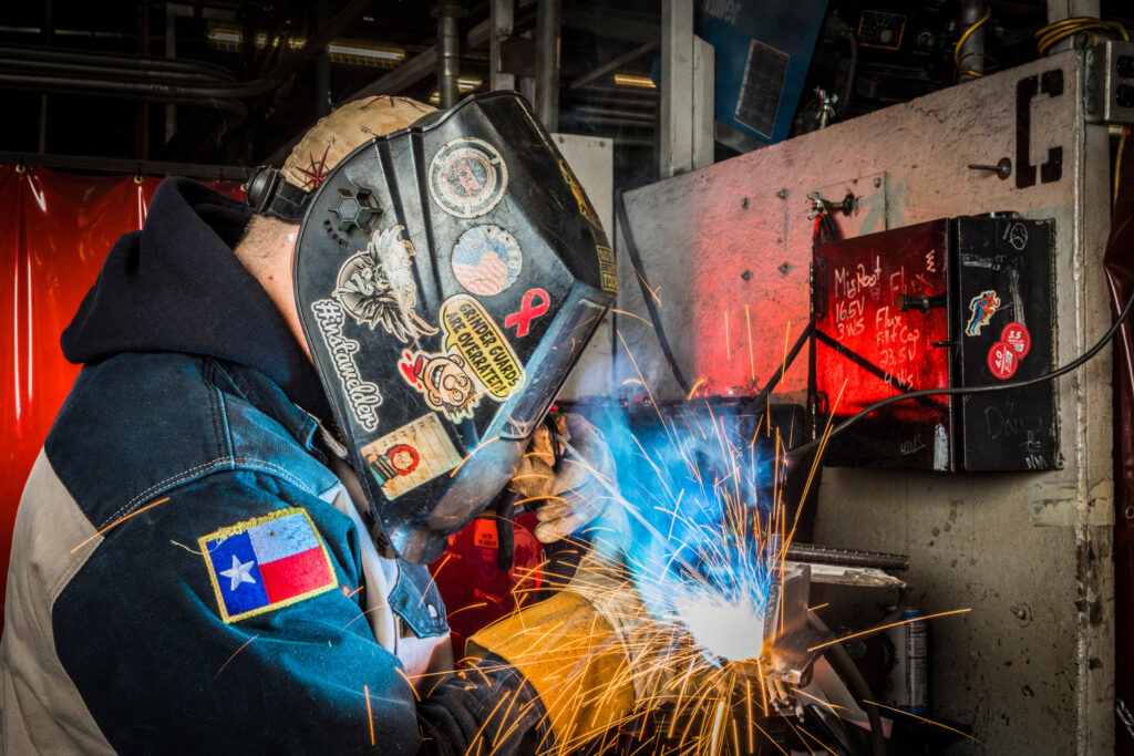 TWS welding instruction