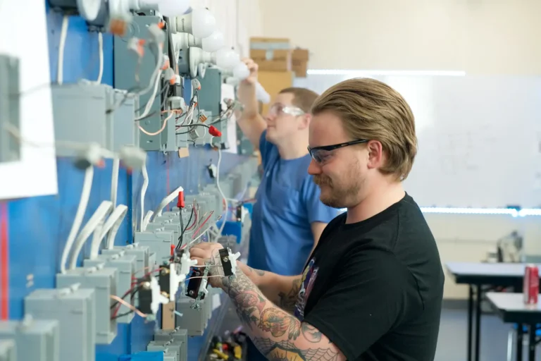 TWS electrical student
