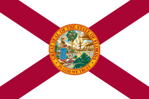bandera del estado de florida