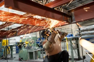TWS welding student Gabe Sanchez