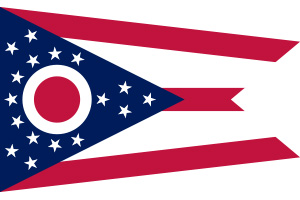 ohio state flag