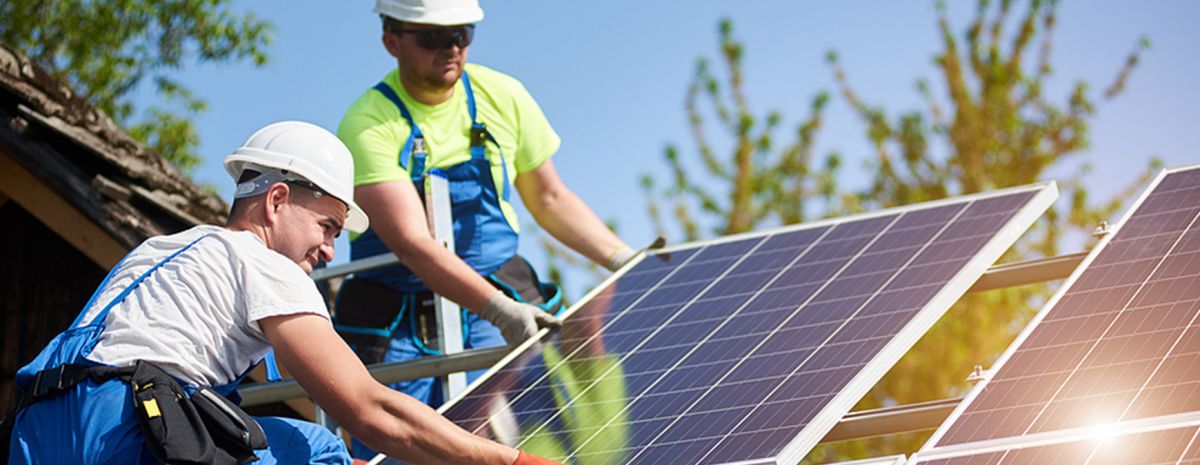 solar panel installation