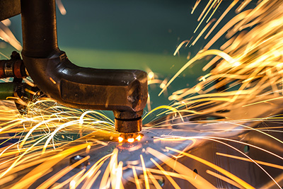 welding technology closeup